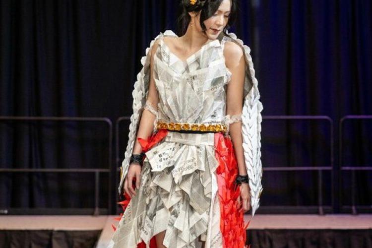 University of the Pacific students show off sustainable clothing at the annual Green Fashion Show.